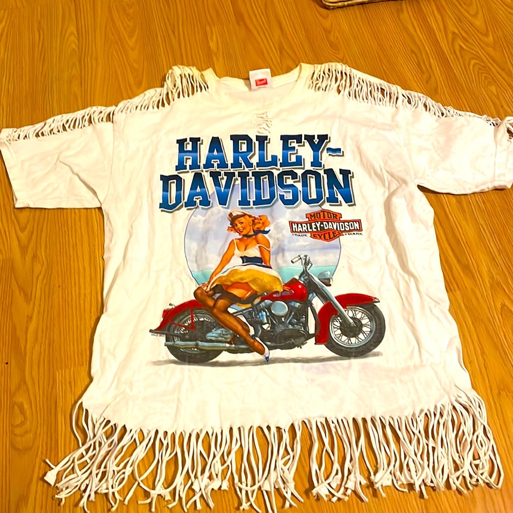 Harley Davidson cut designed t shirts